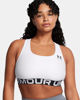 Immagine di UNDER ARMOUR - REGGISENO SPORTIVO HG AUTHENTICS MID BRANDED BIANCO DA DONNA, 1383544_0100