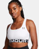 Immagine di UNDER ARMOUR - REGGISENO SPORTIVO HG AUTHENTICS MID BRANDED BIANCO DA DONNA, 1383544_0100