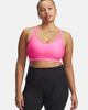 Immagine di UNDER ARMOUR - REGGISENO SPORTIVO CROSSBACK LOW BRA ULTIMAT FUXIA  DA DONNA, 1386424_0672