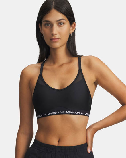 Immagine di UNDER ARMOUR - REGGISENO SPORTIVO CROSSBACK LOW BRA ULTIMAT NERO  DA DONNA, 1386424_0008