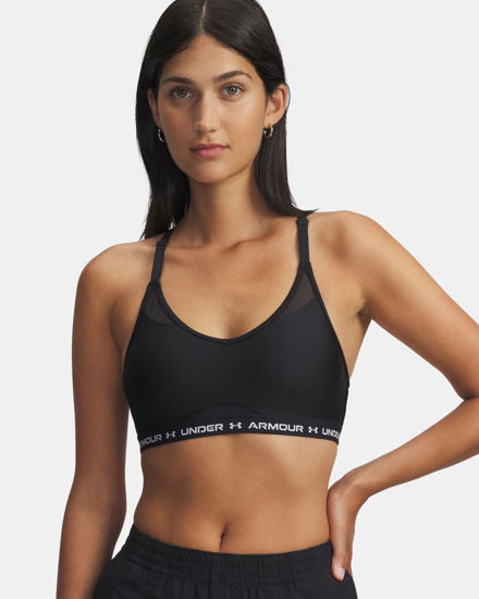 Immagine di UNDER ARMOUR - REGGISENO SPORTIVO CROSSBACK LOW BRA ULTIMAT NERO  DA DONNA, 1386424_0001
