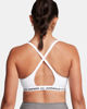 Immagine di UNDER ARMOUR - REGGISENO SPORTIVO CROSSBACK LOW BRA ULTIMAT BIANCO  DA DONNA, 1386424_0100