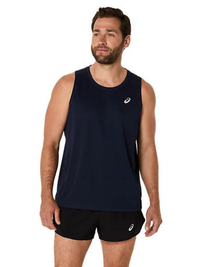 Immagine di ASICS - CANOTTA CORE SINGLET BLU DA UOMO, 2011D223_400