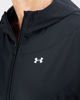Immagine di UNDER ARMOUR - GIACCA LEGGERA CON CAPPUCCIO FULL ZIP RIVAL WOVEN JKT HD NERA DA DONNA , 6004849_0005