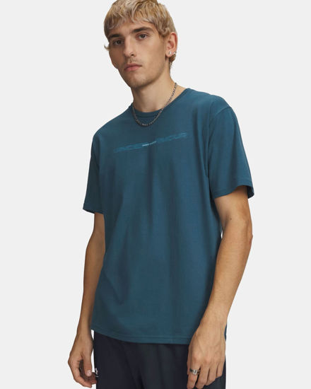 Immagine di UNDER ARMOUR -T-SHIRT MEZZA MANICA UA M BLUR WM SS  VERDE PETROLIO DA UOMO, 6009248_0498