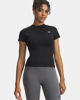 Immagine di UNDER ARMOUR -T-SHIRT MEZZA MANICA UMOTION FITTED SS EMEA NERA DA DONNA, 6012291_0001