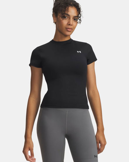 Immagine di UNDER ARMOUR -T-SHIRT MEZZA MANICA UMOTION FITTED SS EMEA NERA DA DONNA, 6012291_0001