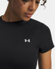 Immagine di UNDER ARMOUR -T-SHIRT MEZZA MANICA UMOTION FITTED SS EMEA NERA DA DONNA, 6012291_0001