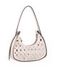 Immagine di NARDINI - Minibag beige con borchie metalliche argentate