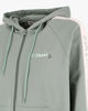 Immagine di KEITH HARING - Felpa con cappuccio e full zip verde salvia da donna in cotone
