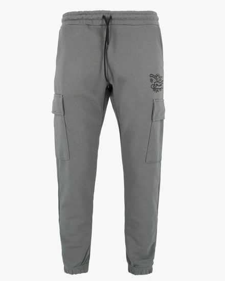 Immagine di KEITH HARING - Pantalone con tasconi grigio da uomo