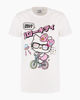 Immagine di HELLO KITTY - Tshirt manica corta bianca in cotone da donna