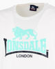 Immagine di LONSDALE - Tshirt manica corta bianca con logo in cotone