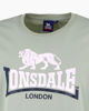 Immagine di LONSDALE - Tshirt manica corta verde salvia con logo in cotone