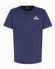 Immagine di LONSDALE - Tshirt manica corta blu con logo in cotone