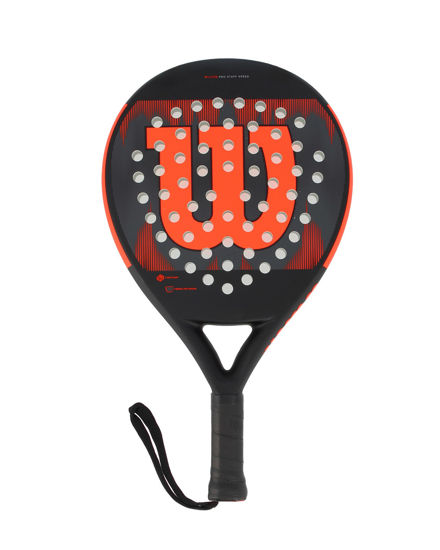 Immagine di WILSON - RACCHETTA DA PADEL PRO STAFF SPEED NERA E ARANCIONE, WR068011U2