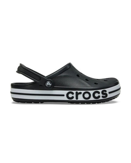 Immagine di CROCS - SABOT BAYABAND CLOG  NERO CON DETTAGLI BIANCHI DA UOMO, 205089