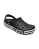 Immagine di CROCS - SABOT BAYABAND CLOG  NERO CON DETTAGLI BIANCHI DA UOMO, 205089