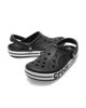 Immagine di CROCS - SABOT BAYABAND CLOG  NERO CON DETTAGLI BIANCHI DA UOMO, 205089