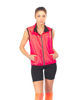 Immagine di WAIKIKI RUN - SMANICATO FULL ZIP CORALLO FLUO E NERA DA DONNA - RITA