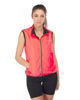 Immagine di WAIKIKI RUN - SMANICATO FULL ZIP CORALLO FLUO E NERA DA DONNA - RITA