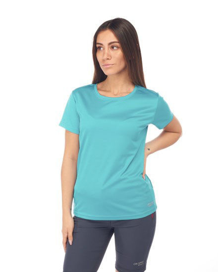 Immagine di WAIKIKI RUN - T-SHIRT MEZZA MANICA AZZURRA DA DONNA - ISIDE