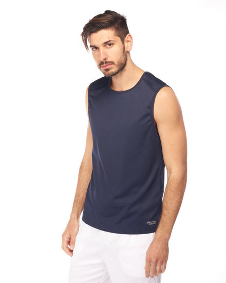 Immagine di WAIKIKI RUN - CANOTTA SPORTIVA BLU SCURO DA UOMO - ARMIDO