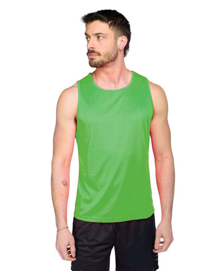 Immagine di WAIKIKI RUN - CANOTTA SPORTIVA  VERDE DA UOMO - ARMIDO