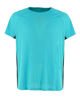 Immagine di WAIKIKI RUN - T-SHIRT SPORTIVA JAQUARD WAFFLE IN MESH TRASPIRANTE  AZZURRA E NERA DA UOMO - PEPE