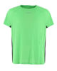 Immagine di WAIKIKI RUN - T-SHIRT SPORTIVA JAQUARD WAFFLE IN MESH TRASPIRANTE  VERDE FLUO E NERA DA UOMO - PEPE
