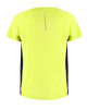 Immagine di WAIKIKI RUN - T-SHIRT SPORTIVA JAQUARD WAFFLE IN MESH TRASPIRANTE  GIALLA FLUO E NERA DA UOMO - PEPE