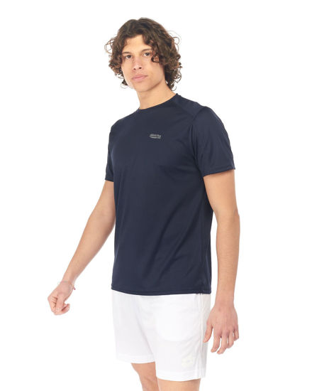 Immagine di WAIKIKI RUN - T-SHIRT MEZZA MANICA SPORTIVA BLU SCURO DA UOMO - ARGO