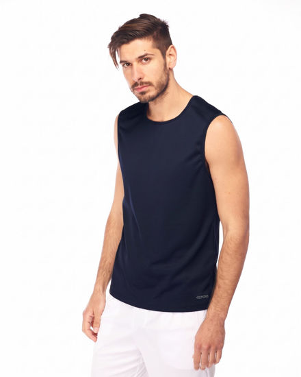 Immagine di WAIKIKI RUN - CANOTTA SPORTIVA BLU SCURO DA UOMO - ARMIDO