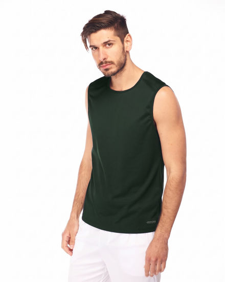 Immagine di WAIKIKI RUN - CANOTTA SPORTIVA VERDE SCURO DA UOMO - ARMIDO