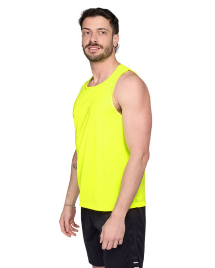 Immagine di WAIKIKI RUN - CANOTTA SPORTIVA GIALLA FLUO DA UOMO - ERNESTO