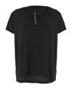 Immagine di WAIKIKI RUN - T-SHIRT SPORTIVA JAQUARD WAFFLE IN MESH TRASPIRANTE  NERA DA UOMO - PEPE