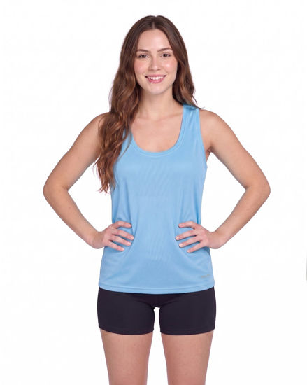 Immagine di WAIKIKI RUN - CANOTTA SPORTIVA AZZURRA DA DONNA - ASIA