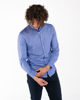 Immagine di BLUE LEMON - Camicia manica lunga glicine con collo coreano in lino