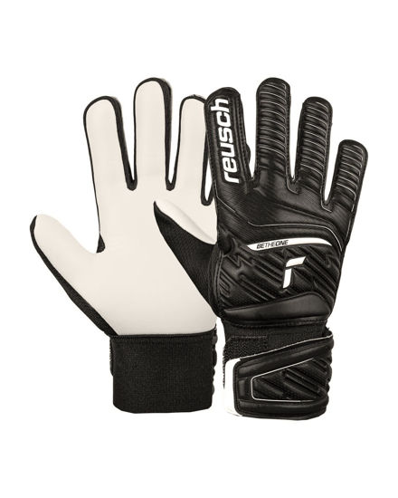 Immagine di REUSCH - Guanti da portiere uomo neri e bianchi - ATTRAKT STARTER SOLID