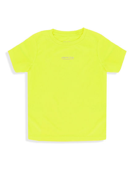 Immagine di WAIKIKI RUN - T SHIRT MEZZA MANICA JUNIOR ( 4-13 ANNI) GIALLO FLUO , CAROTA