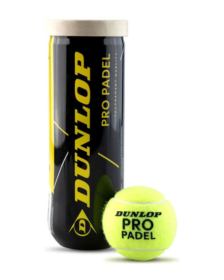 Immagine di DUNLOP - PALLE DA TENNIS PB PRO PADEL (TUBO 3 PALLE), 601552