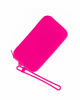 Immagine di RIFLE - Pochette fuxia in silicone con polsiera