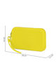 Immagine di RIFLE - Pochette gialla in silicone con polsiera