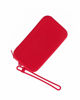 Immagine di RIFLE - Pochette rossa in silicone con polsiera