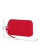 Immagine di RIFLE - Pochette rossa in silicone con polsiera