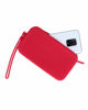 Immagine di RIFLE - Pochette rossa in silicone con polsiera