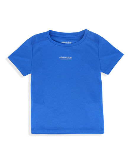 Immagine di WAIKIKI RUN - T SHIRT MEZZA MANICA JUNIOR ( 4-13 ANNI) BLU ELETTRICO , CAROTA