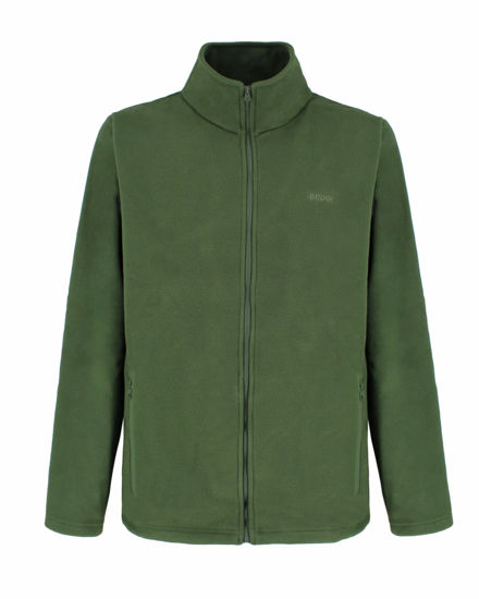 Immagine di BRUGI - PILE FULL ZIP UOMO VERDE SCURO, 9GYI-TZ17_670