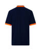Immagine di KAPPA - POLO MEZZA MANICA UOMO LOGO NEON BLU CON DETTAGLI ARANCIONI , 341N22W-A02