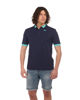 Immagine di KAPPA - POLO MEZZA MANICA UOMO LOGO NEON BLU CON DETTAGLI CELESTI , 341N22W-A0E